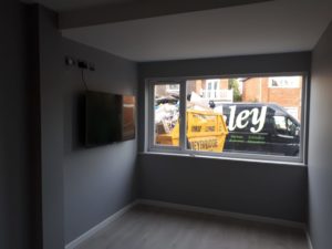 Garage Converted into Lounge Area